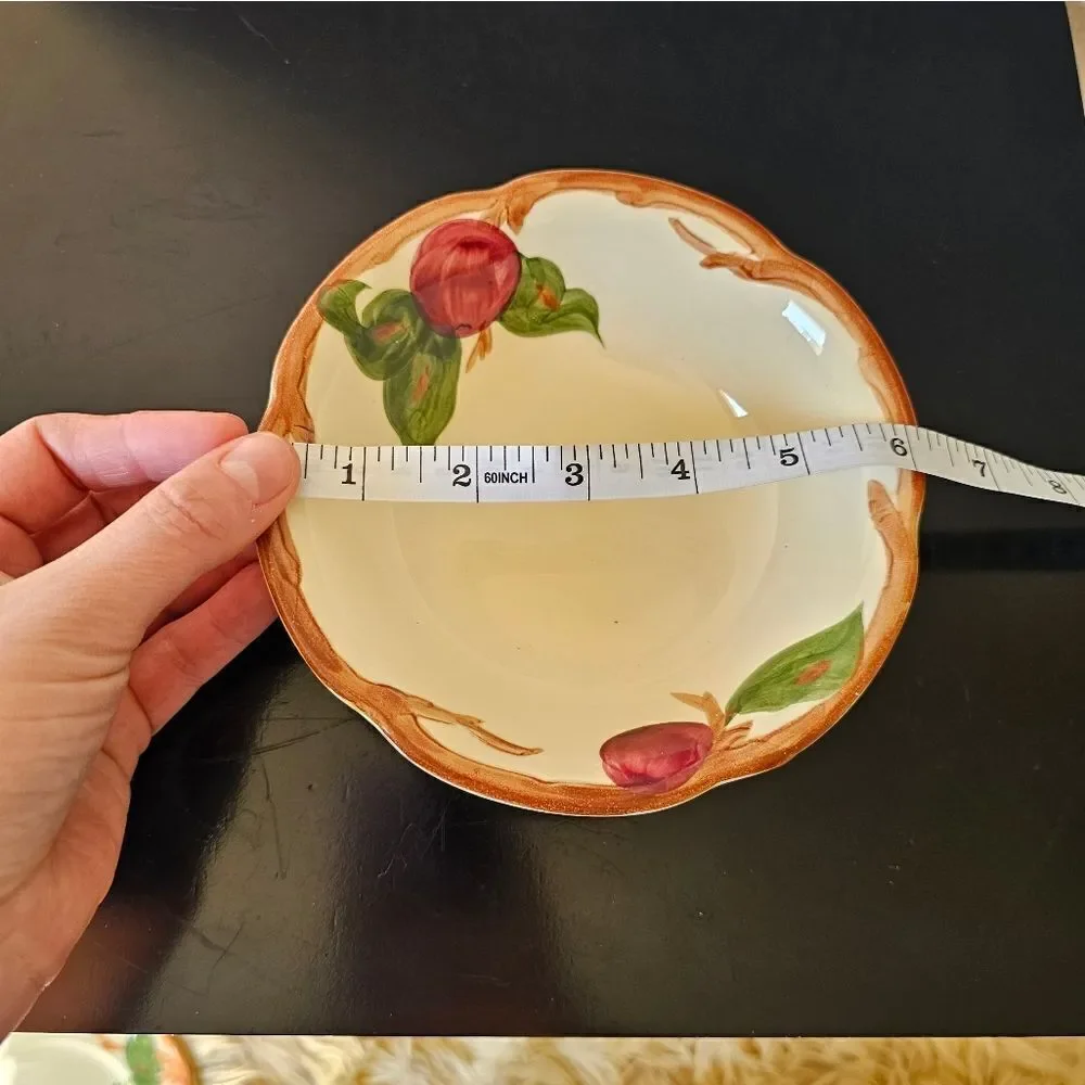 Franciscan Ware Hand Painted Vintage Ceramic Bowl
